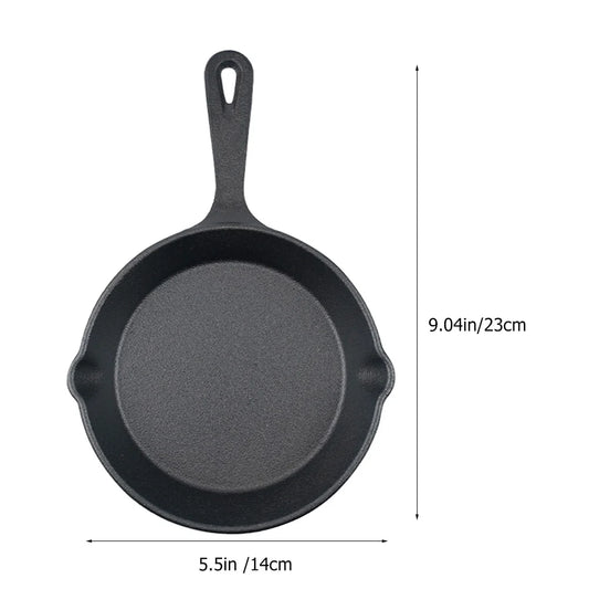 Pan Iron Cast Frying Egg Steak Cooker-1
