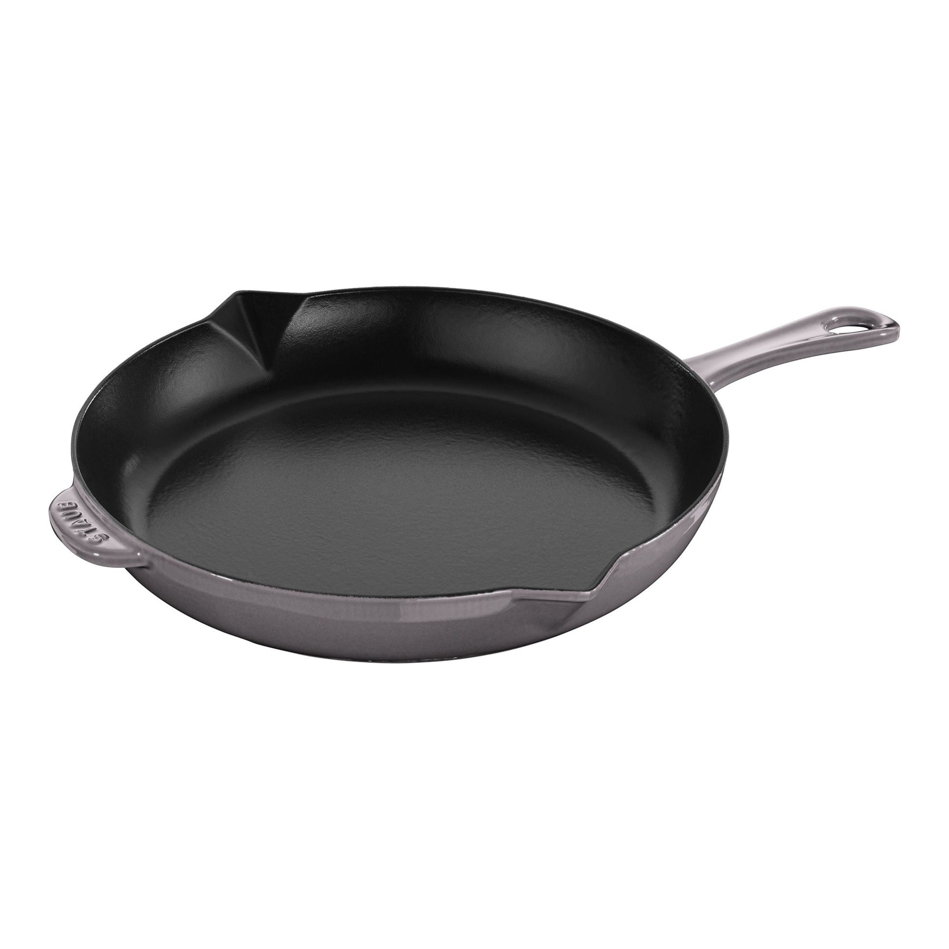 STAUB Pans 30 cm / 12 inch Cast Iron Frying Pan, Graphite-Grey-0