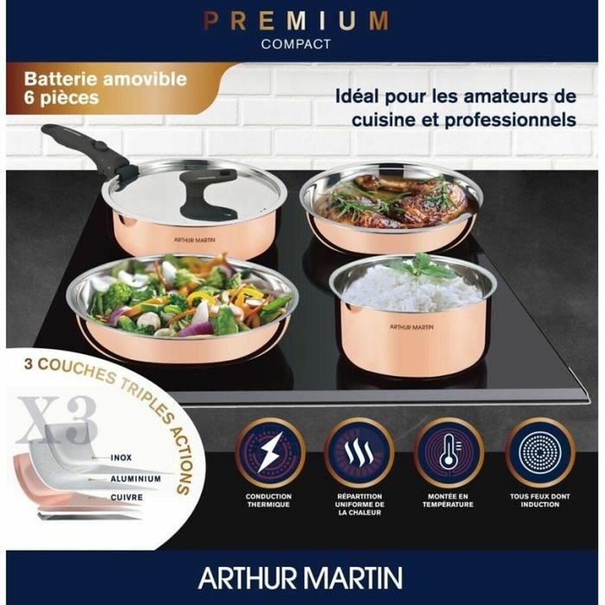 Cookware Arthur Martin-4