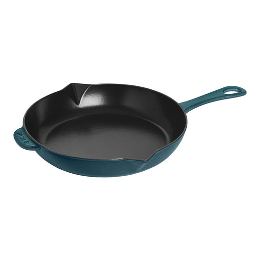 STAUB Pans 26 cm / 10 inch Cast Iron Frying Pan, La-Mer-0