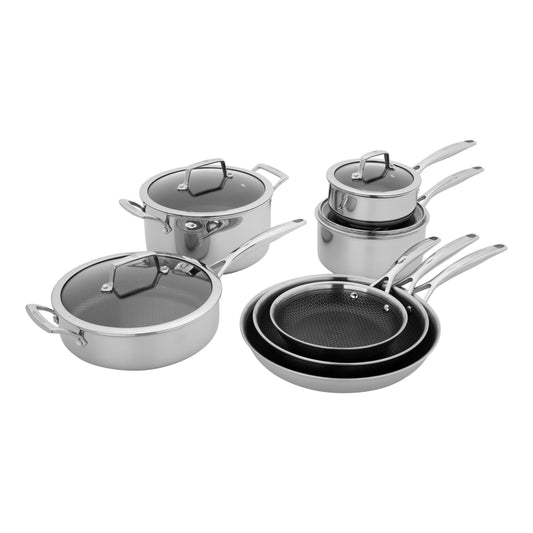 HENCKELS Paradigm 11 Piece Stainless Steel Cookware Set-0
