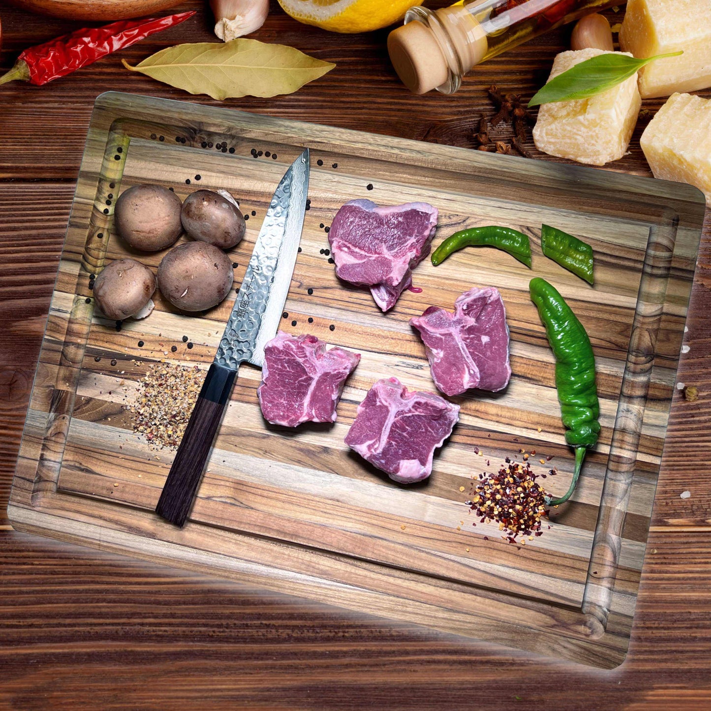 Amaya 180 - Gyuto/Chef Knife 180mm Blade-3