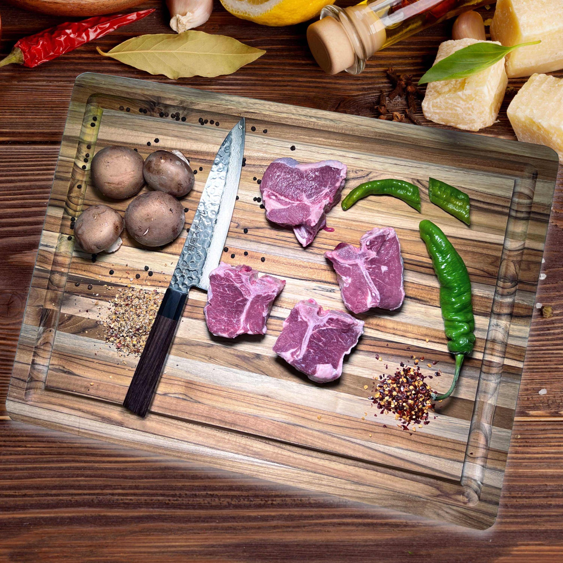 Amaya 180 - Gyuto/Chef Knife 180mm Blade-3