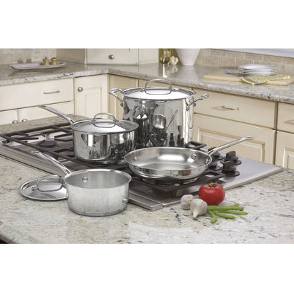 7-Piece Oven Safe Stainless Steel Cookware Set-1