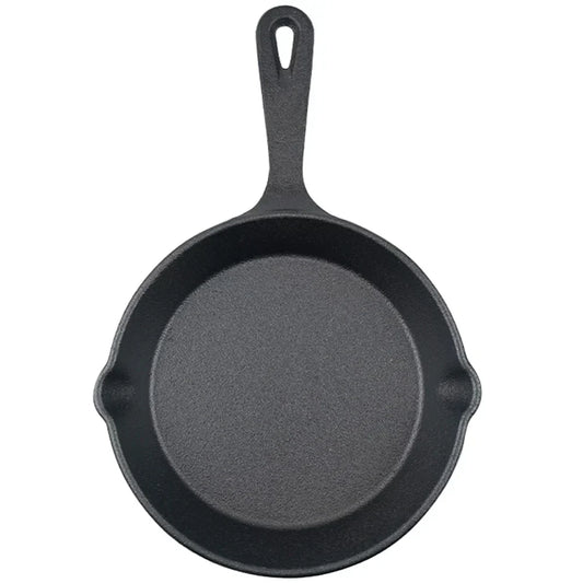 Pan Iron Cast Frying Egg Steak Cooker-0