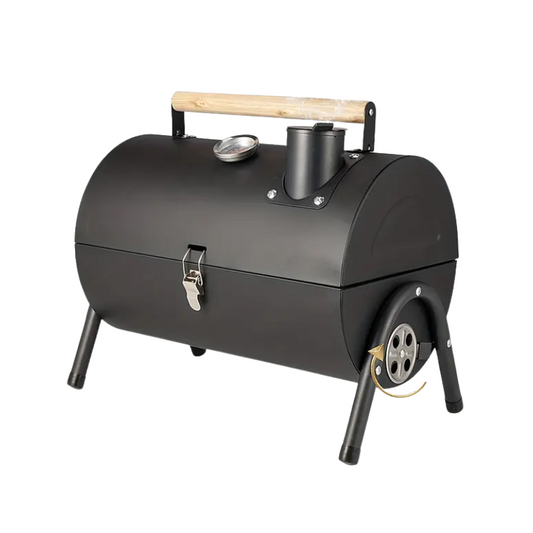 Portable Charcoal Grill BBQ Smoker with Handle-0
